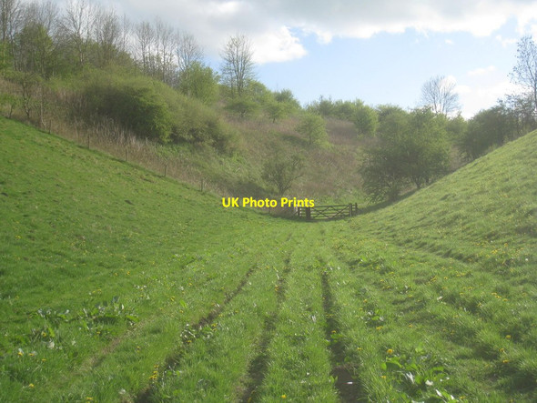 Photo 6"x4" Near the head of Wayrham Dale Painsthorpe c2014