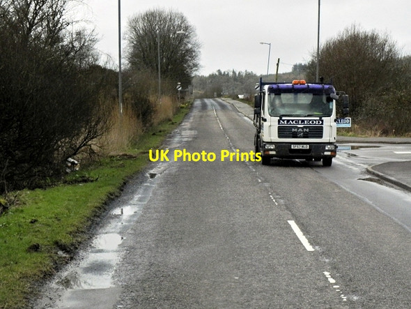 Photo 6"x4" Northbound A816 Leaving Lochgilphead Lochgilphead c2014