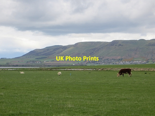 Photo 6"x4" Pasture beside Loch Leven Gairney Bank c2014