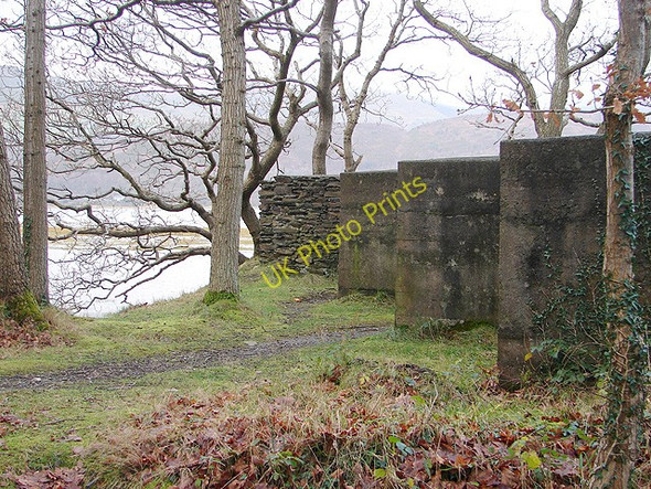 Photo 6"x4" Small promontory beside the Mawddach Trail Arthog c2008