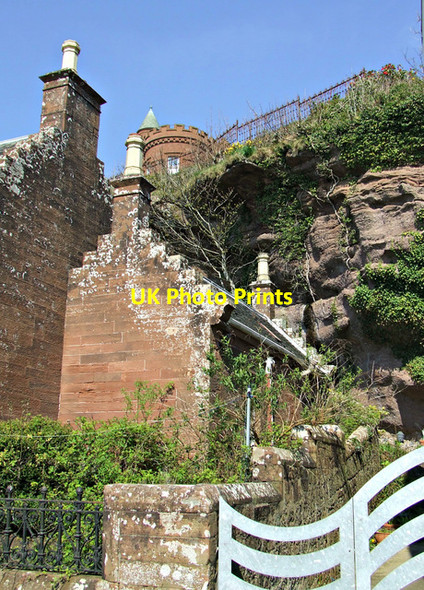 Photo 6"x4" Crowsteps and towers Wemyss Bay\/NS1969 c2014