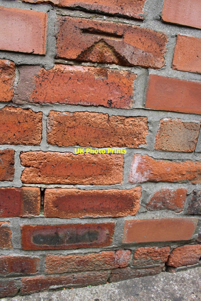 Photo 6"x4" Benchmark on #146 Harlaxton Road Grantham c2014