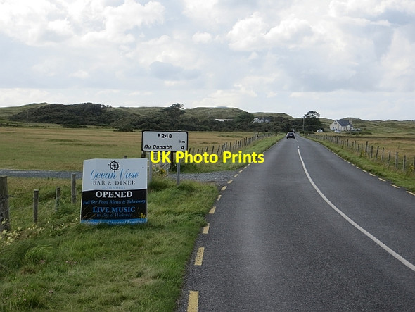 Photo 6"x4" Road to the seaside Carrickart c2013