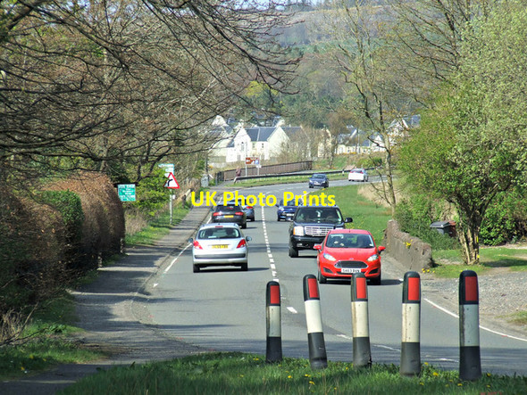 Photo 6"x4" Main Road Inverkip c2014