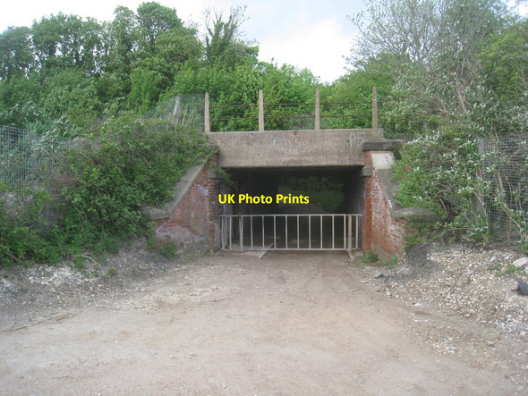 Photo 6"x4" Closed subway beneath the railway Hessle\/TA0326 c2014