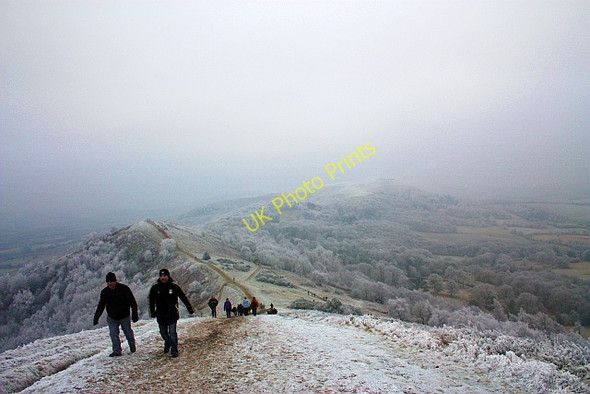 Photo 6"x4" Black Hill from Pinnacle Hill Brand Green\/SO7641 c2009