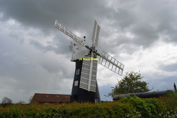Photo 6"x4" North Leverton Mill North Leverton with Habblesthorpe c2014