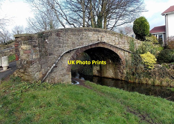Photo 6"x4" Groes Road canal bridge, Rogerstone, Newport Cefn\/ST2788 c2014
