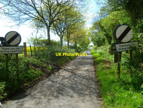 Photo 6"x4" Bentworth thanks you for driving carefully Bentworth c2014