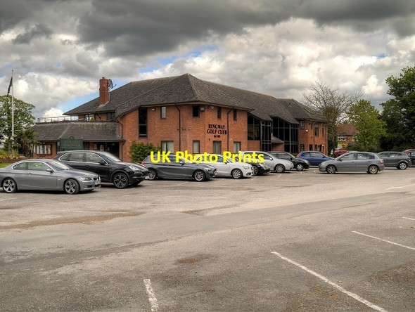 Photo 6"x4" Hale Barns, Ringway Golf Club Davenport Green\/SJ8086 c2014
