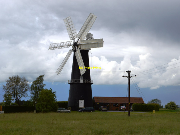 Photo 6"x4" Sibsey Trader Mill Sibsey c2014