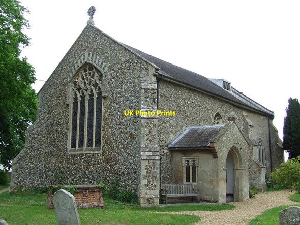 Photo 6"x4" All Saints Eyke Eyke c2014