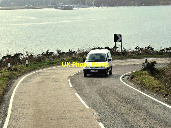 Photo 6"x4" Bend on the A816 Above Loch Craignish Ardfern c2014