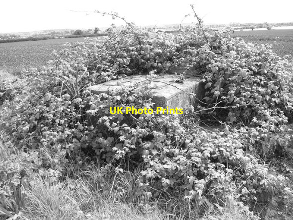 Photo 6"x4" Royal Observer Corps post Melton Constable Little Thornage c2014
