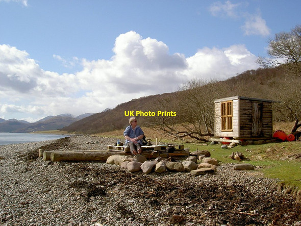 Photo 6"x4" Seaside retreat at South Fearns Eyre c2006