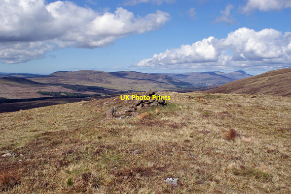 Photo 6"x4" Summit cairn, Meall Odhar M\u00c3\u00b2r Sconser c2014