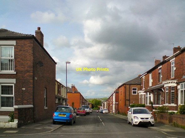 Photo 6"x4" Haughton Street Hyde\/SJ9494 c2014