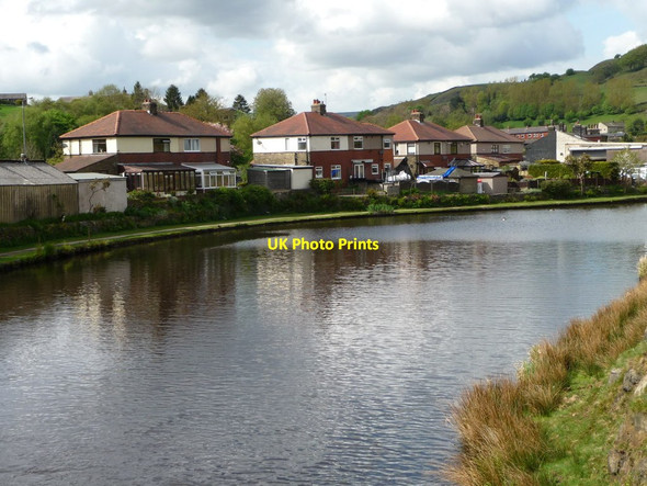 Photo 6"x4" Semis on Rochdale Road, south end of Walsden Knowl Wood\/SD9322 c2014