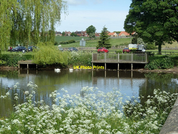 Photo 6"x4" Small lake at The Carrs, Warsop Market Warsop c2014