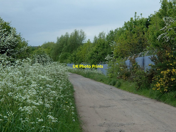 Photo 6"x4" Broomhill Lane towards Warsop Market Warsop c2014