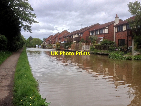 Photo 6"x4" Waverton, Shropshire Union Canal Brown Heath\/SJ4564 c2014