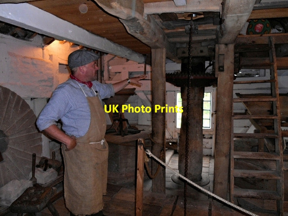 Photo 6"x4" Stretton Flour Mill Lower Carden c2014