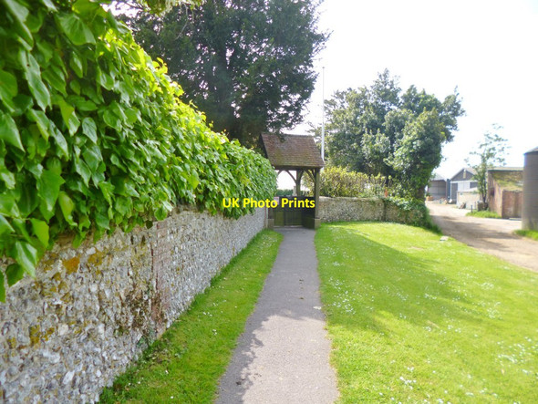 Photo 6"x4" Eastergate, lytch gate Eastergate c2014