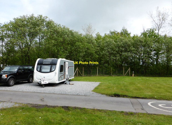 Photo 6"x4" Caravan Site - Gowerton Gorseinon c2014
