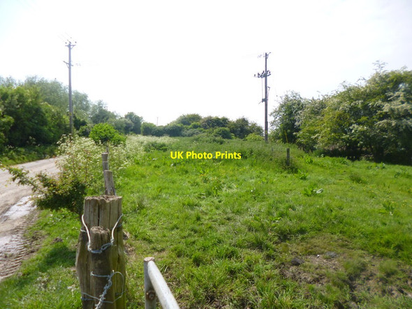 Photo 6"x4" Lidsey, site of canal Lidsey c2014