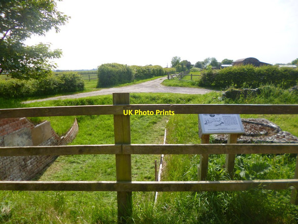 Photo 6"x4" Barnham, site of swing bridge Saxby\/SU9603 c2014 P1