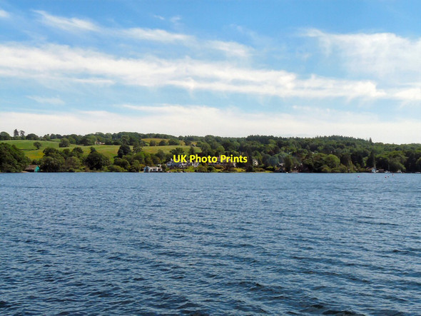 Photo 6"x4" Eastern shore of Windermere Bowness-On-Windermere c2013