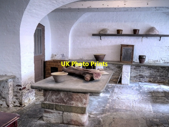 Photo 6"x4" Tatton Hall Cellar Tatton Dale c2014