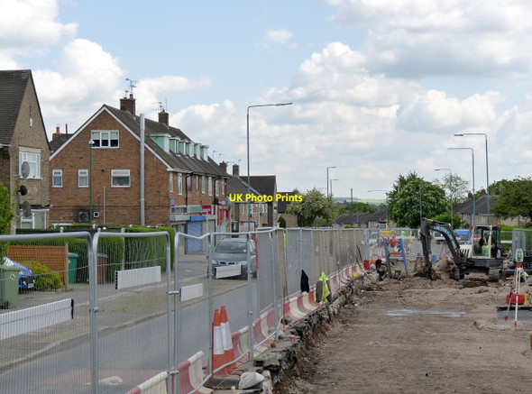 Photo 6"x4" Farnborough Road South at Pastures Avenue Clifton\/SK5434 c2014