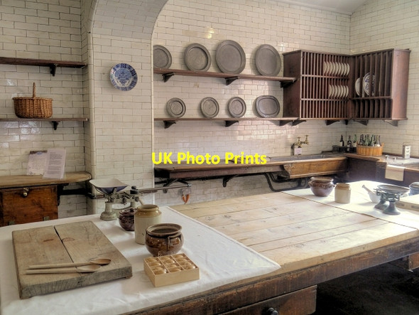Photo 6"x4" Scullery at Tatton Hall Tatton Dale c2014