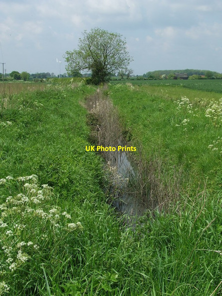 Photo 6"x4" Drainage Ditch St Peter South Elmham c2014