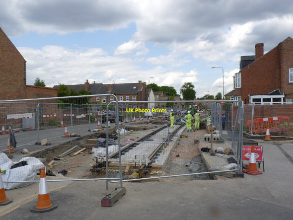 Photo 6"x4" Middle Street at Willoughby Street Beeston\/SK5236 c2014