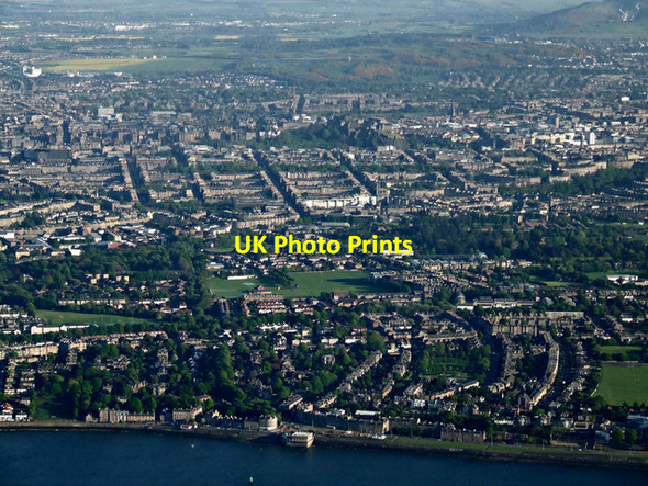 Photo 6"x4" Granton and Edinburgh from the air Newhaven\/NT2577 c2014