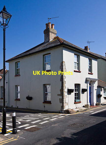 Photo 6"x4" Buildings of Christchurch (a selection): 1 Church Lane Christchurch\/SZ1592 c2014