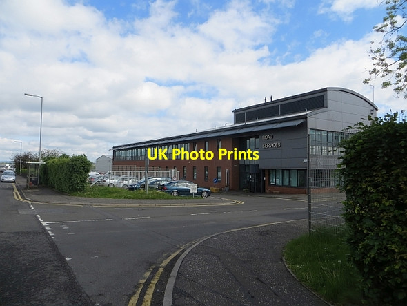 Photo 6"x4" Road Services Sighthill\/NT1971 c2014
