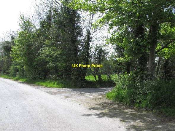 Photo 6"x4" Junction on the Carrickananny Road with a lane linking with the Carrickgallogy Road  Belleek\/H9827 c2014
