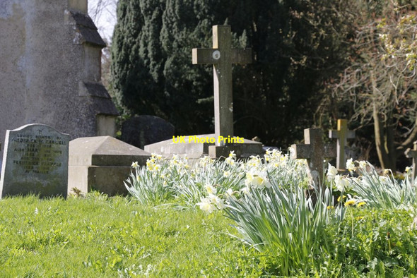 Photo 6"x4" Headstones & Tombs Chilton\/SU4885 c2014