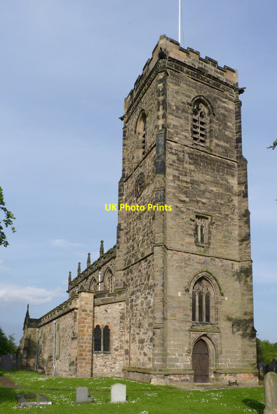 Photo 6"x4" St John the Baptist, Stanford, West end Loughborough c2014