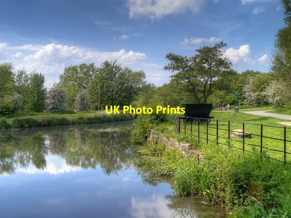Photo 6"x4" Sankey Canal at Stanley Bank Blackbrook\/SJ5496 c2014