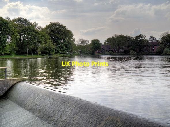 Photo 6"x4" Carr Mill Dam Overflow St Helens\/SJ5095 c2014