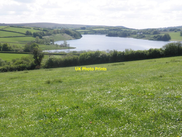 Photo 6"x4" Wimbleball lake Brompton Regis c2014