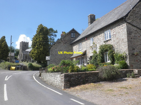 Photo 6"x4" Main road, Brompton Regis Brompton Regis c2014