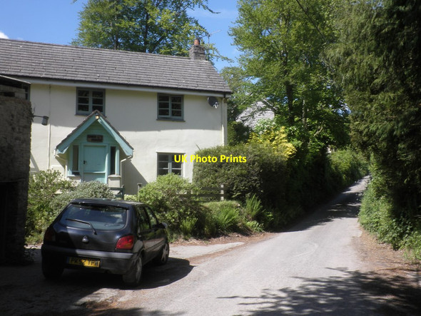 Photo 6"x4" Cottage by Stolford Coppleham c2014