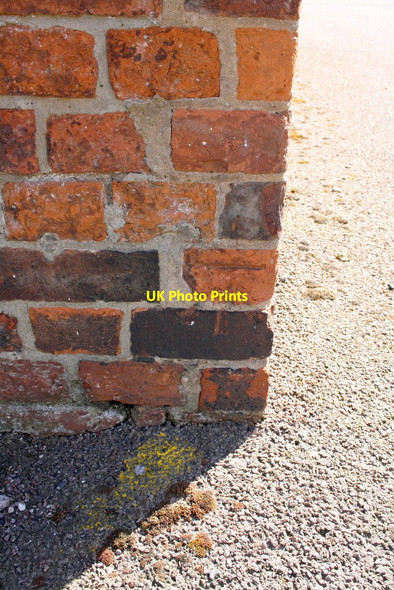Photo 6"x4" Benchmark on Melton Mowbray Hospital Melton Mowbray c2014