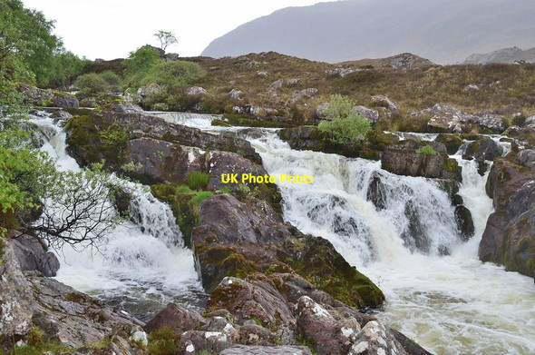 Photo 6"x4" Falls of Balgy Shieldaig\/Sildeag c2014