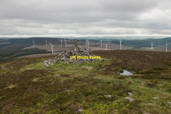 Photo 6"x4" Cairn on Kerloch Kerloch c2014